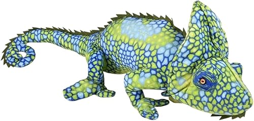 Miniatura 3 de Rhode Island Novelty AP One - Camaleón realista de peluche verde grande, 27 pulgadas