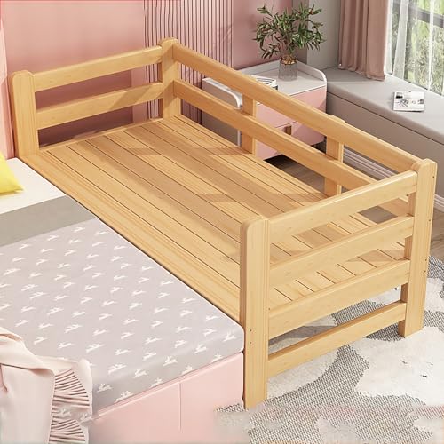 Baby Bedside Sleeper with Removable Safety Guardrails