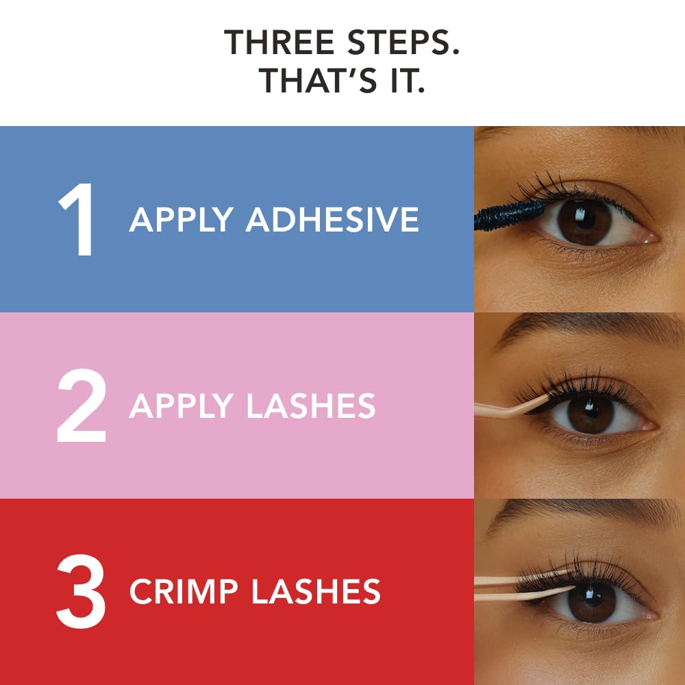 Essentials by Pro Lash DIY Lash Extension Kit, Lightweight Waterproof Lash Clusters