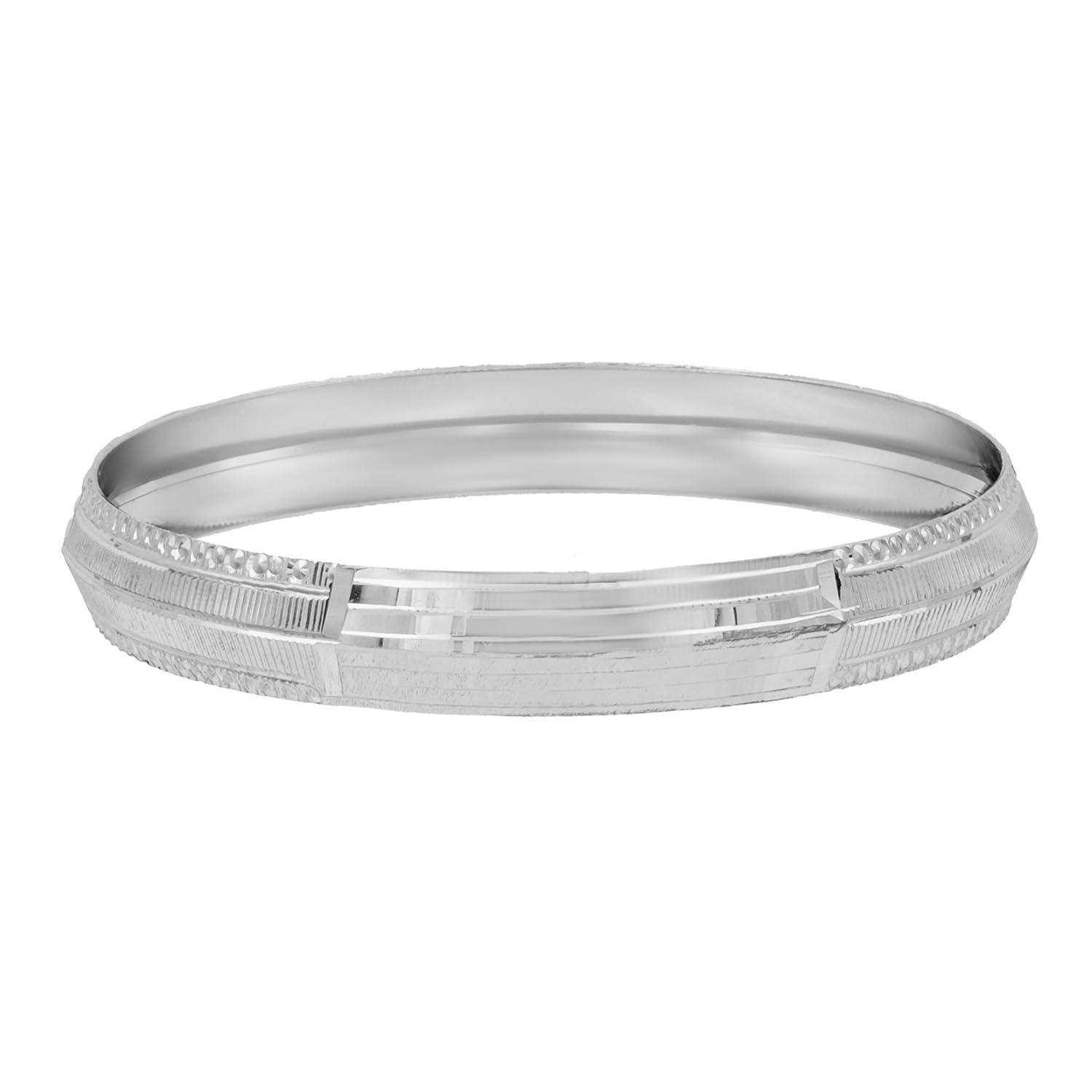 See full amazon price history chart for Shining Jewel Designer Stylish Self Design Amritsari Silver Plated Colour Kada for Men (SJ_3401_S_2.14) Shining Jewel Designer Stylish Self Design Amritsari Silver Plated Colour Kada for Men (SJ_3401_S_2.14) (B0CR7GVH48) Amazon Price History, Amazon Price Tracker