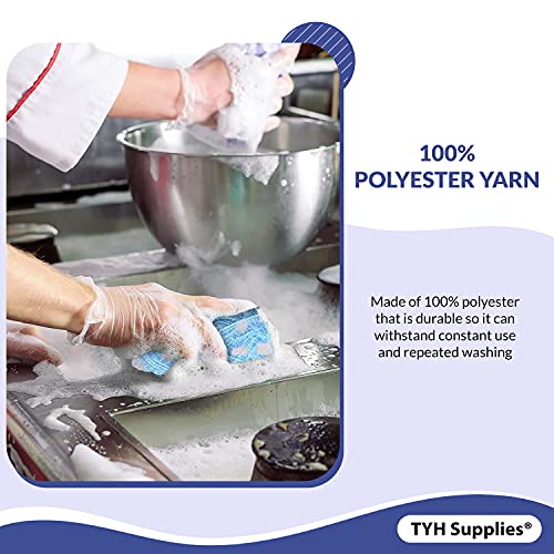 Tyh Supplies 20 Skeins Scrubby Yarn For Dishcloths - Multi-Colored, 100% Polyester Material For Knitting, Crocheting, And Dishwashing - 66 Yard Per Skein With An Extensive Collection Of Colors #TOP1