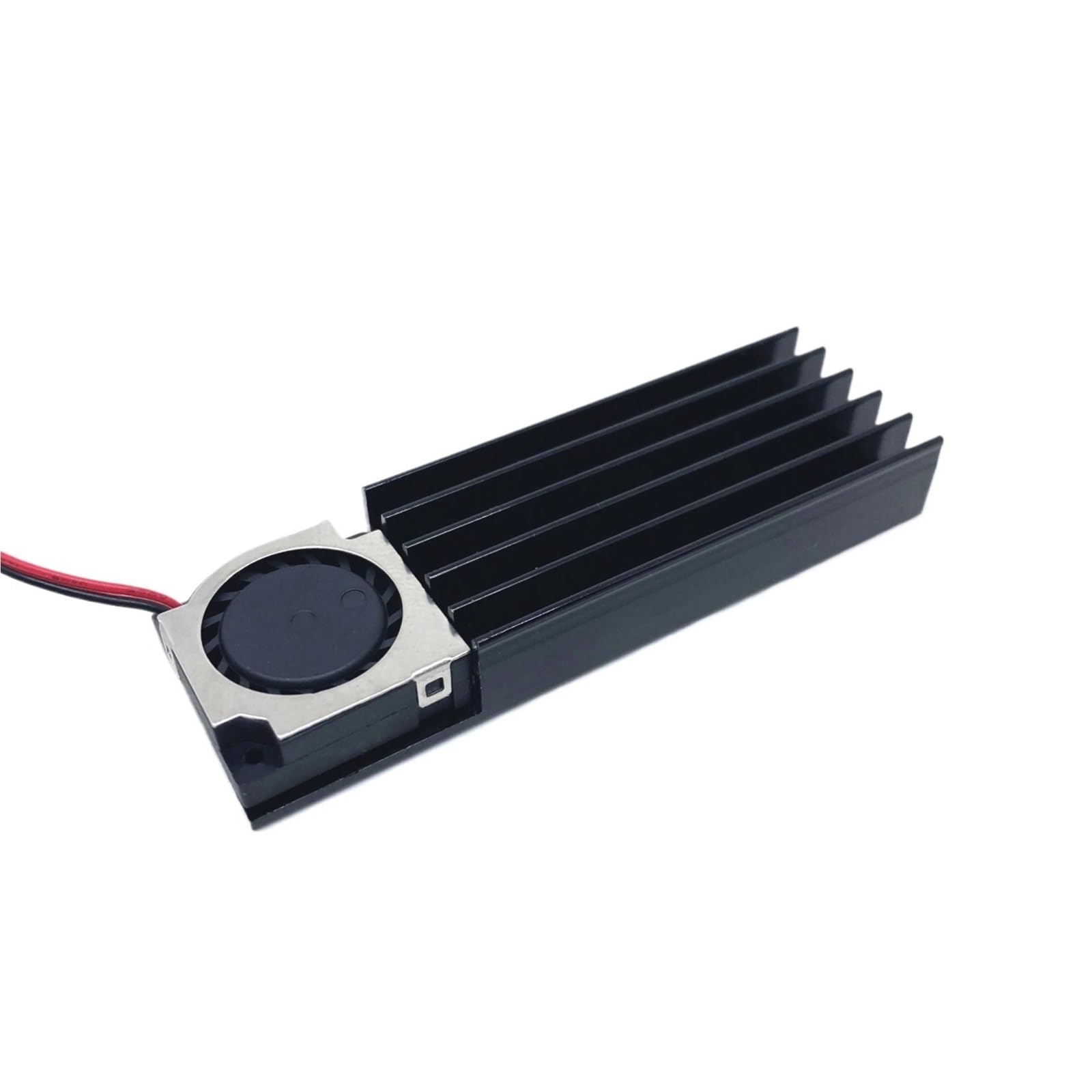 Disipador de calor de disco duro M.2 SSD con almohadilla térmica de ventilador 70x22x10MM aleta de aluminio for ordenador portátil Nvme 512 1 Uds(5v 2pin)