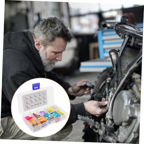 Kit de fusibles automotrices surtidos de 60 piezas, alta compatibilidad para camiones, RV y motocicletas miniatura 5