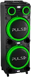Caixa de Som Pulse Torre Sp516 Double 12'pol LED 2700w - Bivolt