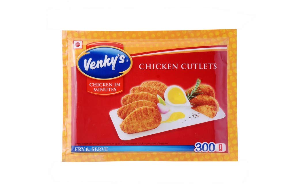 Venky's Chicken Cutlets Pouch, 300 g Amazon.in Grocery & Gourmet Foods