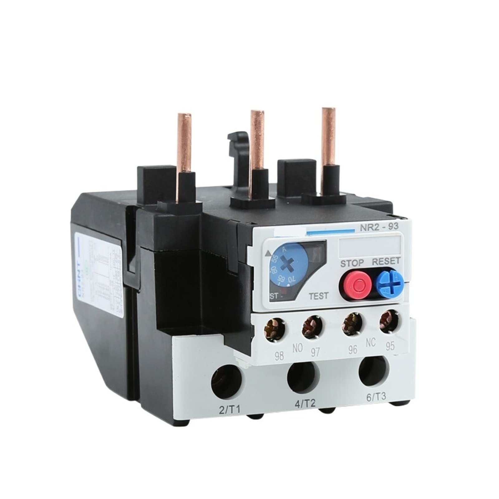 Relais de surcharge thermique protecteur de moteur triphasé NR2-93 Z calibre 48-65A