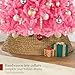 Best Choice Products 6ft Pink Christmas Tree Artificial Full Fir Tree Seasonal Holiday Decoration w/ 947 Branch Tips, Foldable Stand