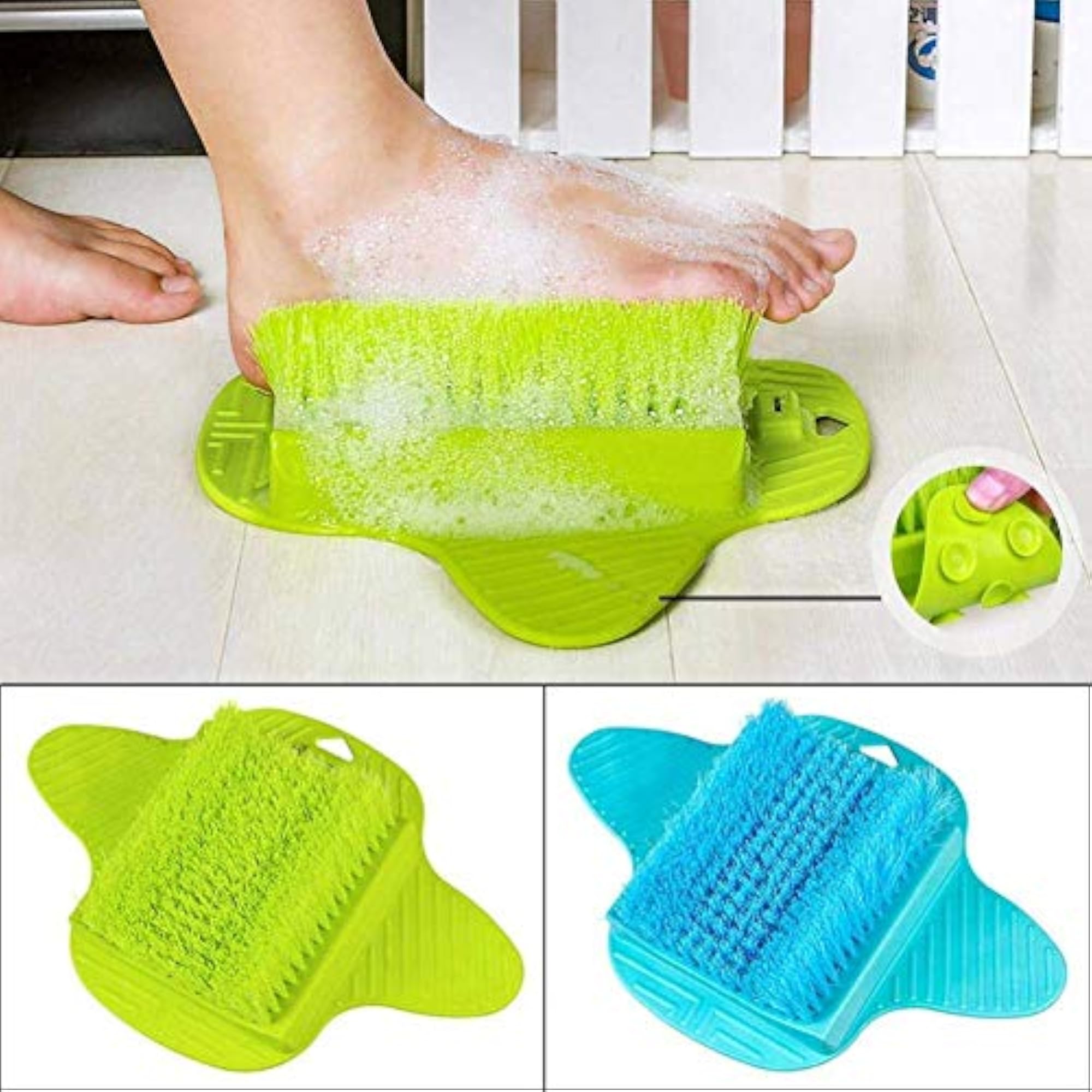 Foot Scrubber Brush, Exfoliating Feet Cleaner