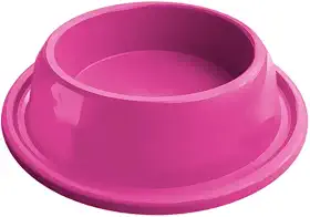 Furacão Pet Comedouro Plástica Gato Anti-Formiga 200Ml Rosa Para Gatos