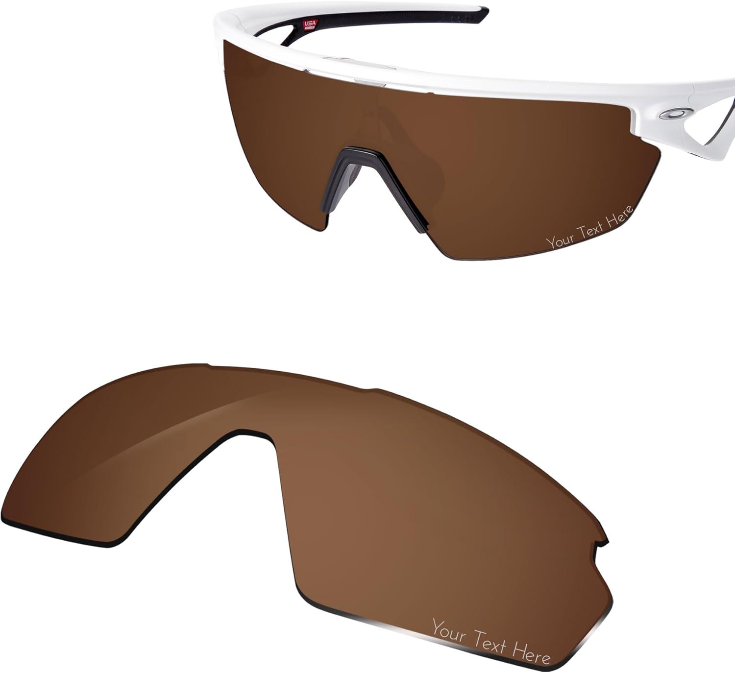 100% Precise-Fit Replacement Sunglass Lens for Oakley Sphaera OO9403