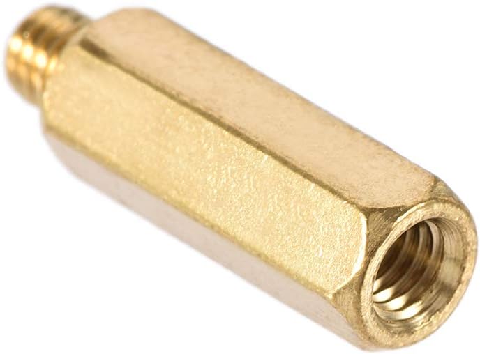 sourcing map M3x14mm+3mm Male-Female Brass Hex PCB Motherboard Spacer Standoff for FPV Drone Quadcopter Computer & Circuit Board 30pcs - Image 5