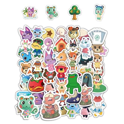 120 Pegatinas Coloridas de Bluey y Bingo, Autoadhesivas y Reutilizables