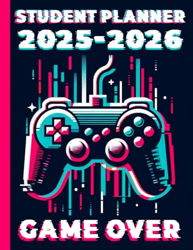 Student Planner 2025-2026 Gaming: With Weekly & Monthly Spreads, To-Do List, Habit Tracker & Homework Organizer for Middle and High School Students | ... for Video Games Lovers in Back to School image 2