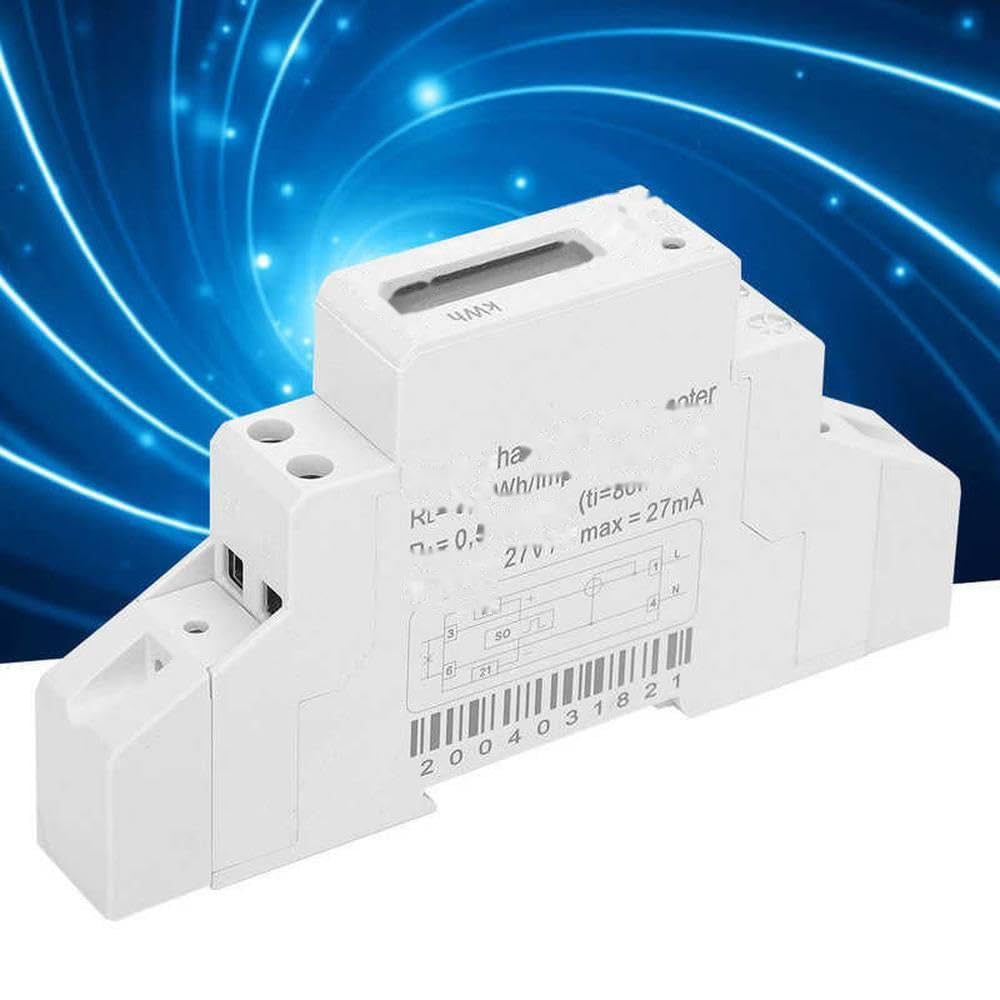 AC 230V 32A Watt Hour Meter Smart Miniature Single Phase Electrical with LCD Display DDS5188 Electricity Meter