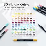 Zoom IMG-1 ohuhu pennarelli a punta pennello Zoom IMG-1 ohuhu pennarelli a punta pennello