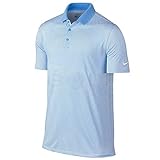 Nike Golf Victory Mini Stripe Polo (University Blue/White, Medium)