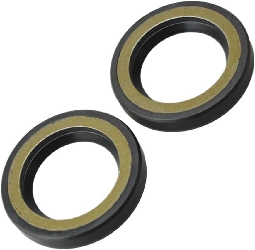 2pcs Drive Shaft Driveshaft Water Pump Oil Seal Fit for Outboard Engine 115HP-300HP Motor 93101-28M16 93101-28M16-00 18-0265