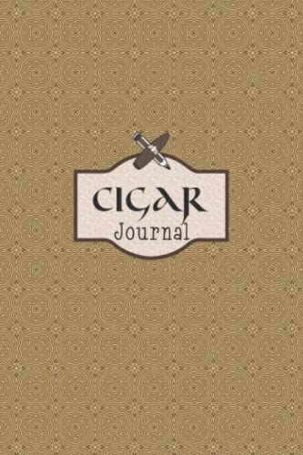 Cigar Journal: Cigar Personal Diary Notebook for cigar smoking enthusiasts and Aficionados to Rate their smoking experiences, Record details and Save the Brand Labels