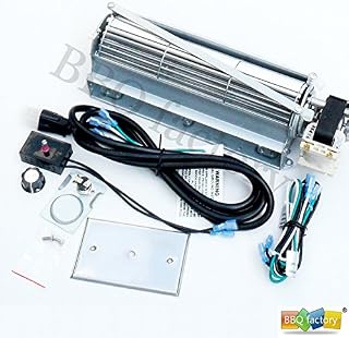 bbq factory GFK4, FK4 Replacment Fireplace Blower Fan KIT for Heatilator, Majestic, Vermont