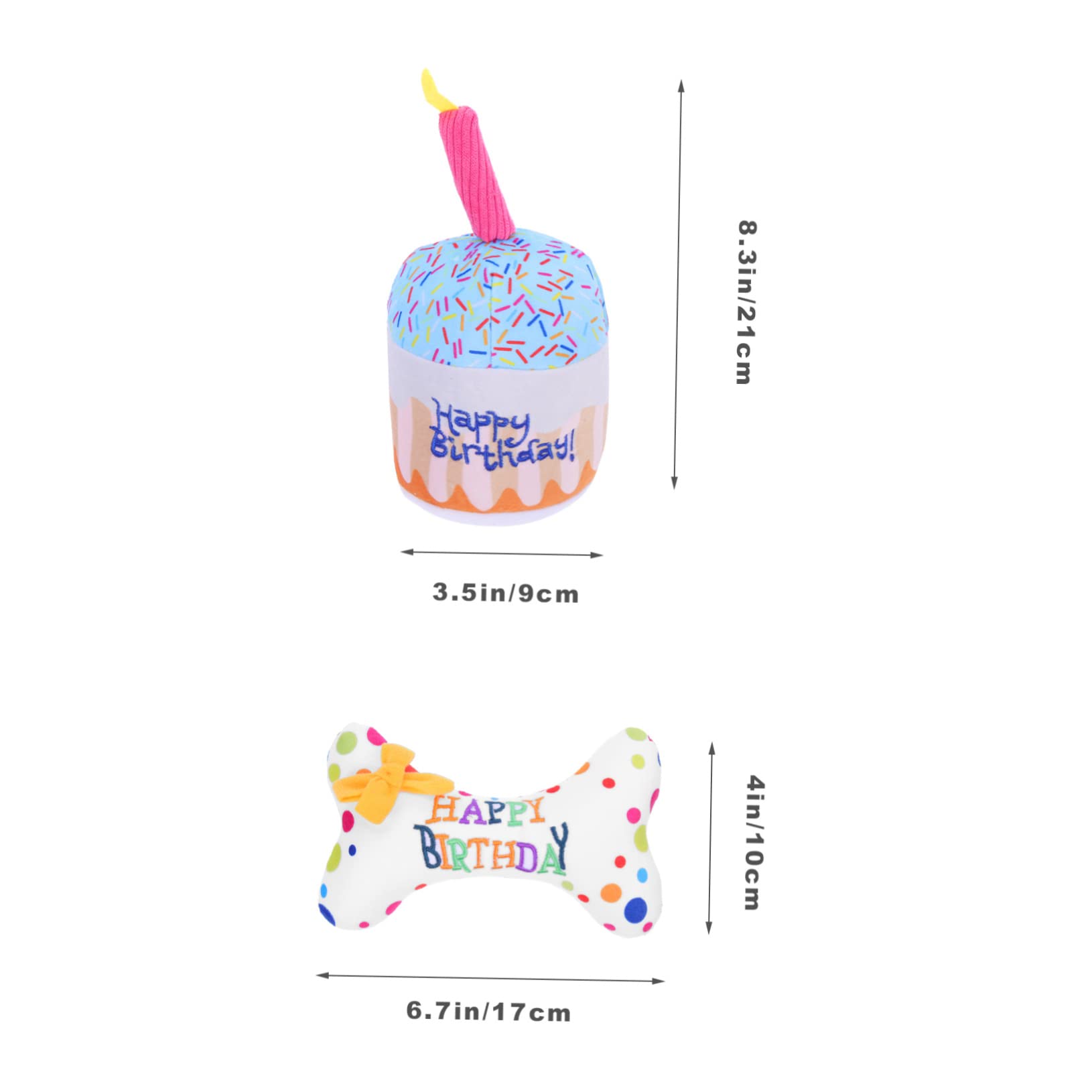 minkissy 6 Piezas Gato de Peluche de Juguete Peluche para Mascotas Juguetes para Perros pequeños Pastel de cumpleaños Juguetes interactivos para Gatitos Juguete Gatito Mini