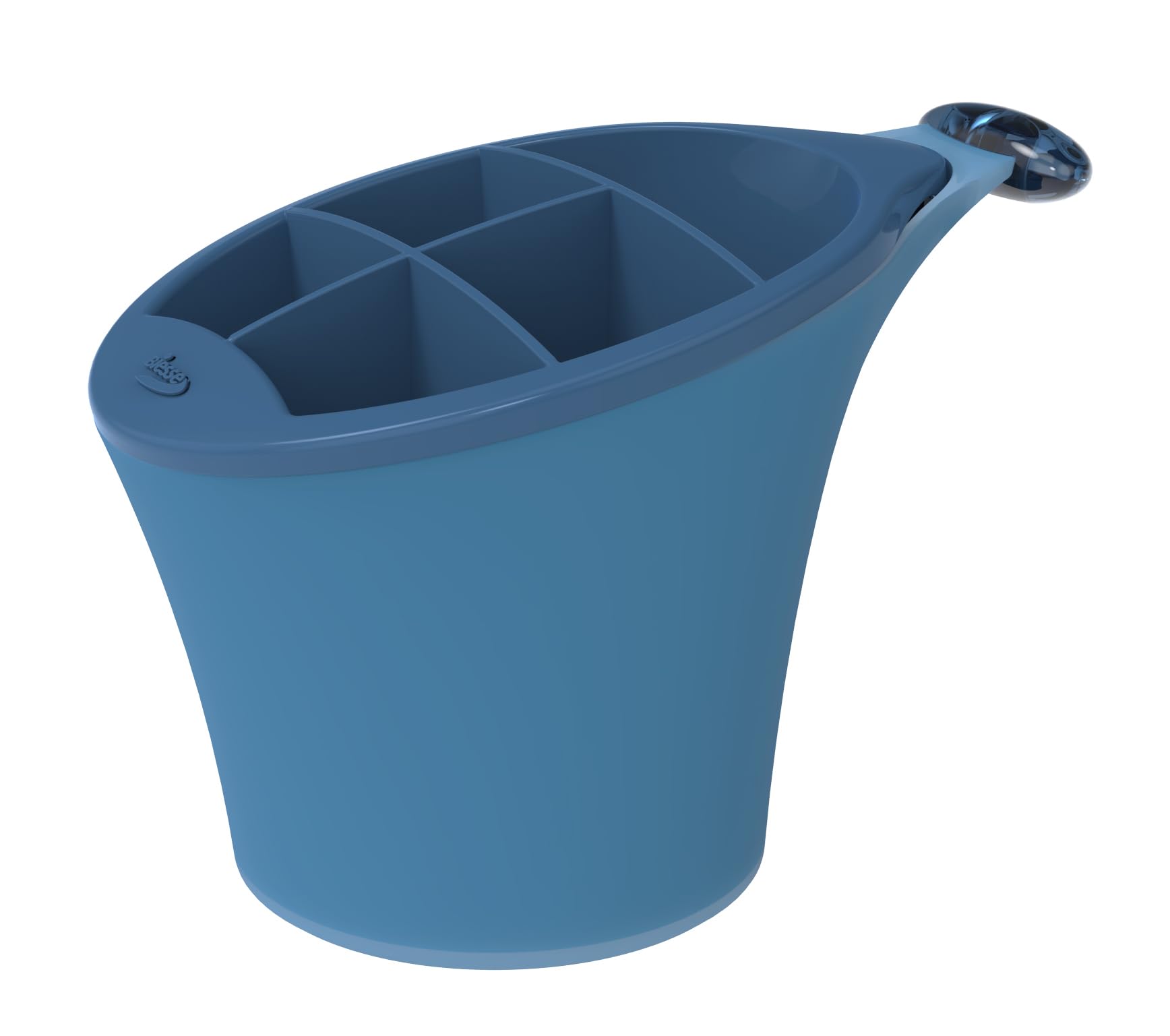 Biesse - Cutlery Drainer with Plastic Drip Catcher (Teal)