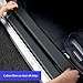 GANXKJDLP 4PCS Car Door Sill Protector for Jaguar XE 2015–2024 X760,Carbon Fiber Leather Door Sill Sticker, Scratch Resistant Exterior Accessories -Easy to Install
