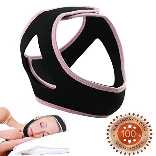 Mentonnière anti-ronflement réglable pour femme Cover