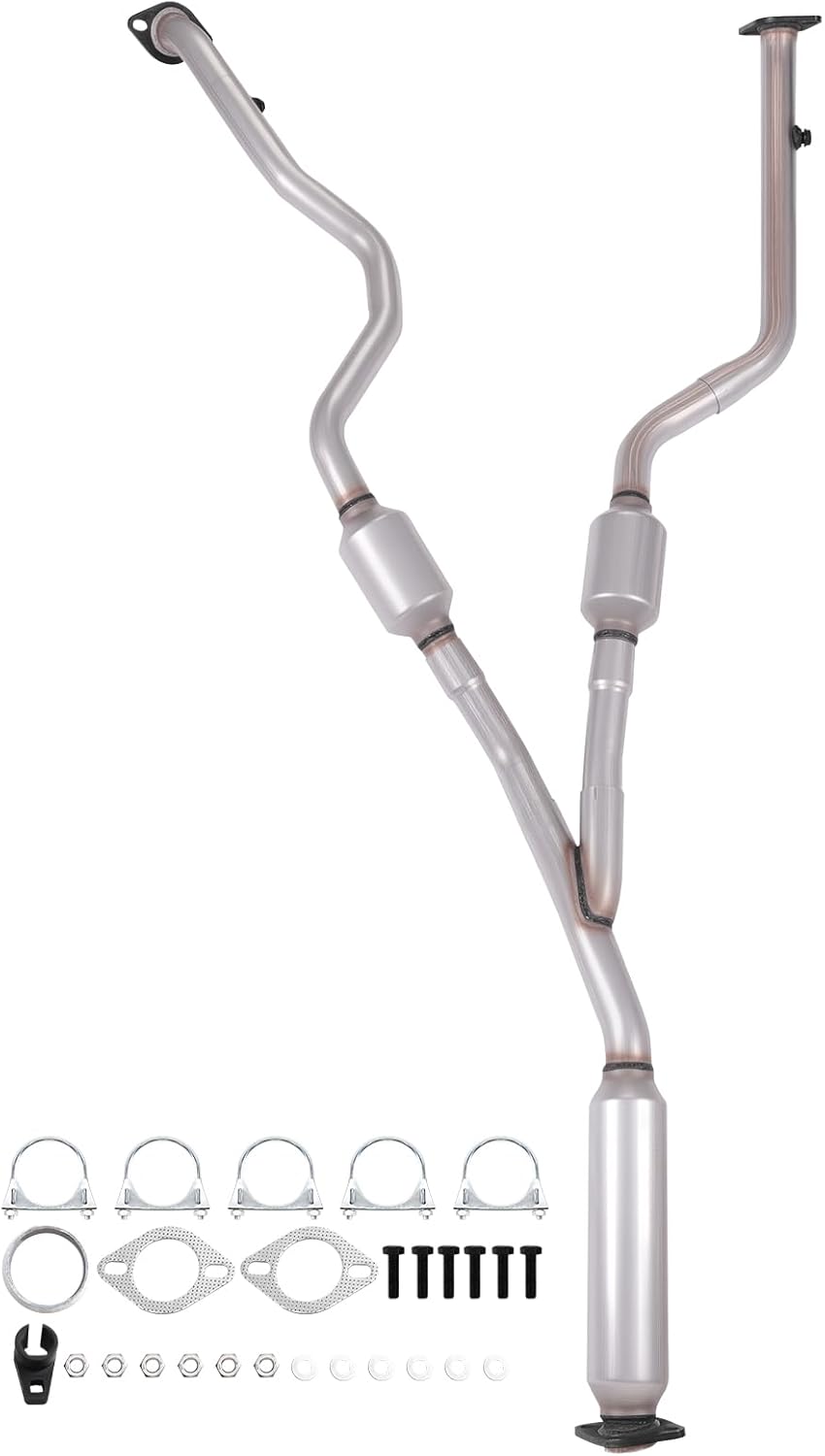 Rear Catalytic Converter Kit Compatible with IS250 2006-2012 2.5L V6 AWD, OE: 644181 E.P.A.
