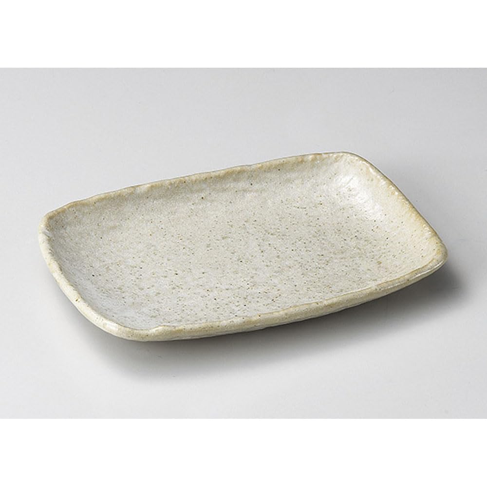 Powder Pulling Rectangular Plate, 6-Inch