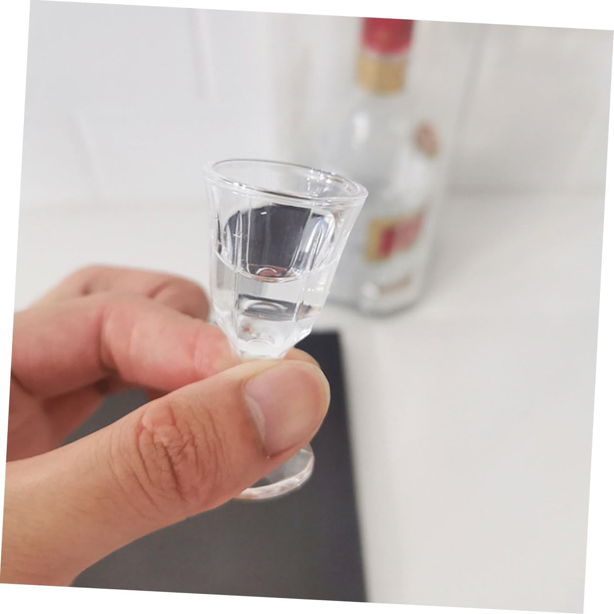 10pcs Glass Liquor Goblet Small Wine Cups for Parties and Break Resistant for Weddings and Celebrations