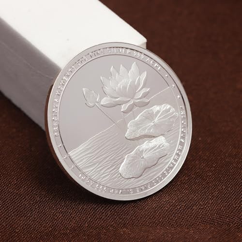 Image of Precious Moments Swan 20 Gram Silver Coin with Gift Box | BIS Hallmarked 999 Pure Silver | Perfect for Gifting & Festive Occasions by ACPL