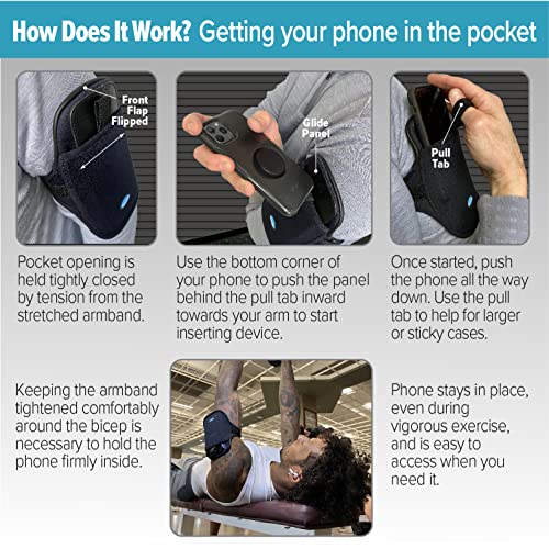 Tune Belt AB93 Cell Phone Armband Case Water Resistant Running Holder thumb #2