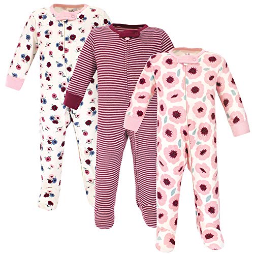 Image of Touched by Nature Baby Girls' Organic Cotton Sleep and Play