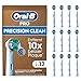 Produktbild Oral-B Pro Precision Clean Aufsteckbürsten  ORIGINAL Zahnbürstenaufsatz für Elektrische Oral-B Pro Zahnbürsten  Ersatzbürsten, Bürstenköpfe  Weiß, 12 Stück