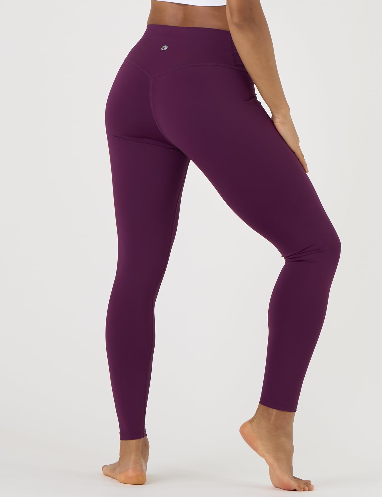 LAPASA Leggings Sportivi Yoga Donna L0A1/B1 - Pantaloni Lunghi Estivi Elasticizzati Tasche Laterali Opachi Vita Alta Push Up Contenitivi Aderenti Modellanti Snellenti Palestra Fitness Running Zumba