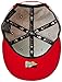 New Era NCAA Georgia Bulldogs Bind Back 9Fifty Snapback Cap, Small/Medium, Gray