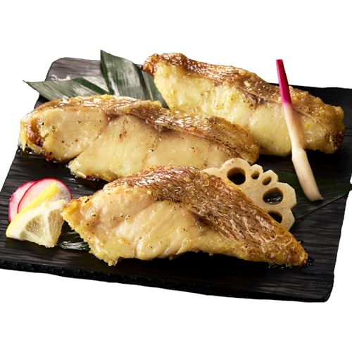 KGピープル株式会社 熟成 メヌケ 西京漬け (120g×6切れ) 切り身 小分け 惣菜 魚 サイズ不揃い 訳あり