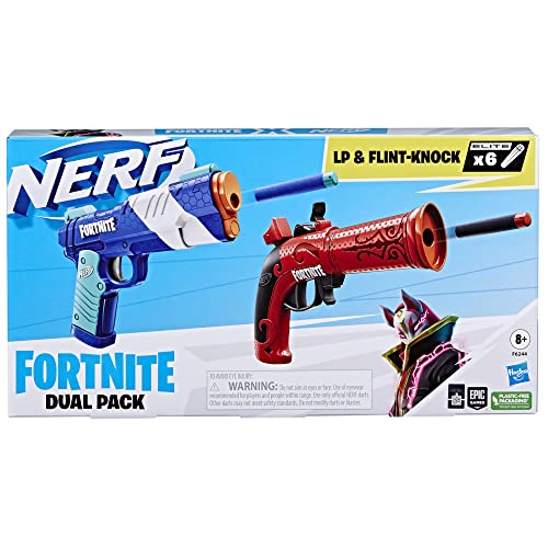 Nerf, Kit Fortnite Dual Pack, Vermelho e Preto