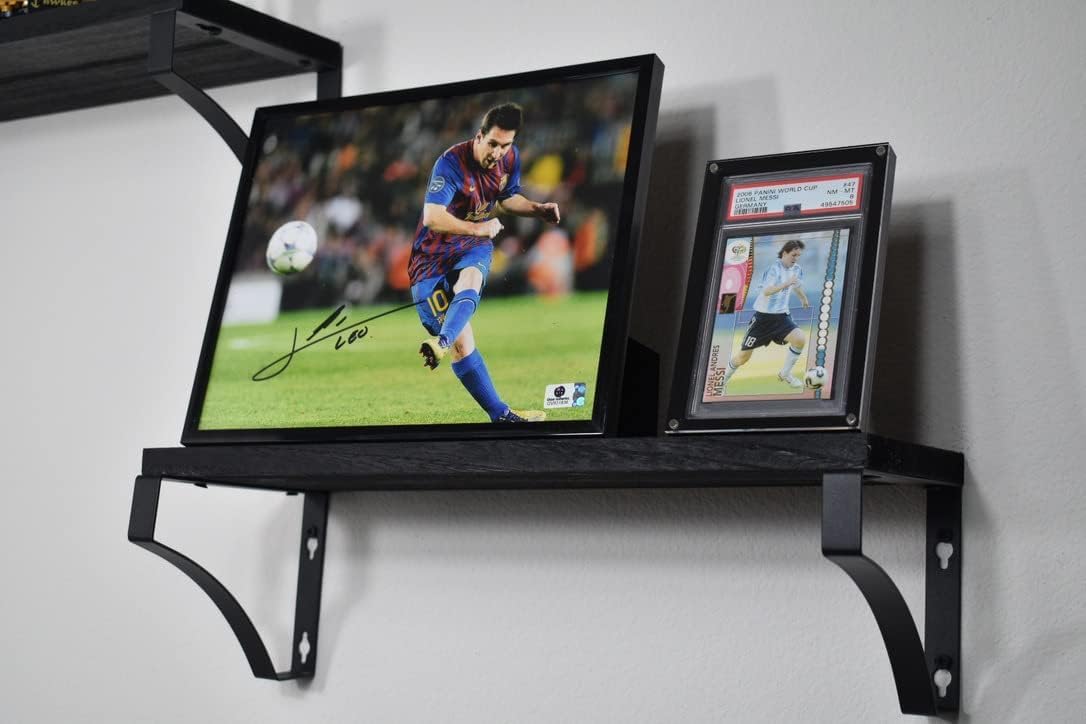 PSA & CGC Graded Card Display Frame & Stand - Wall Mountable, Clear Acrylic Case with Professional Look, Easy Assembly, for Sports & Trading Cards (3, PSA/CGC)