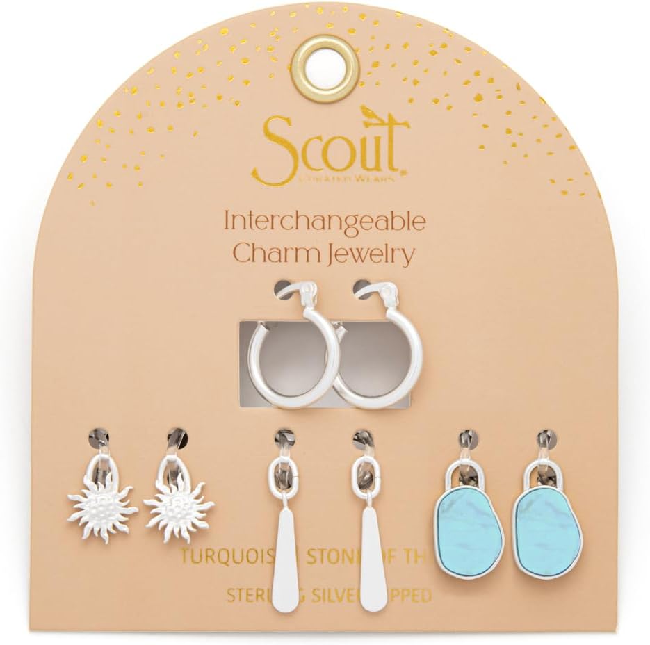 Scout Interchangeable Charm Earrings