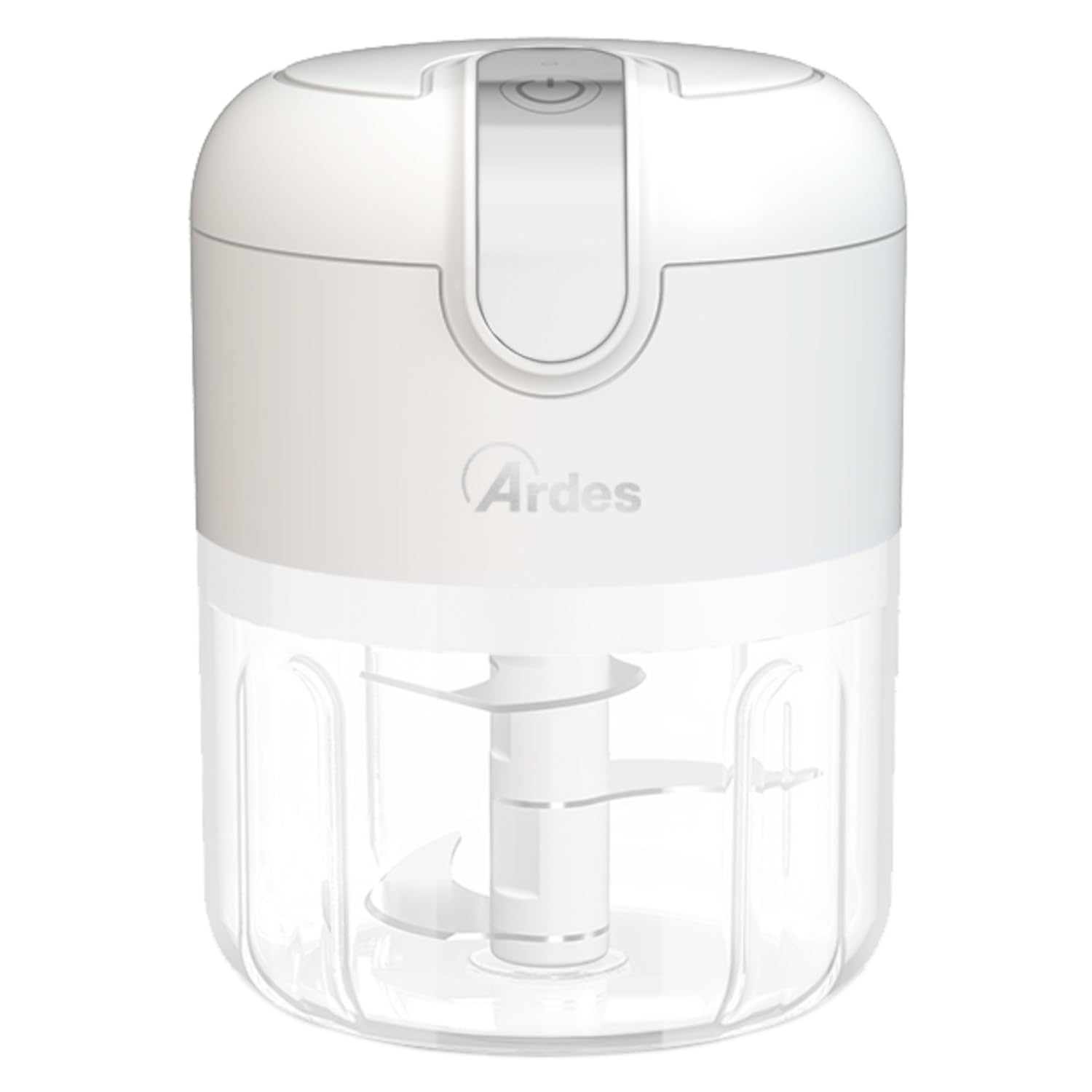 ARDES - ARCHOP02 Tritatutto da Cucina Elettrico Ricaricabile Senza Fili - Tritatutto Elettrico 3 Lame in Acciaio INOX - Mixer Cucina 250 ml - Trita Tutto Portatile