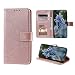 Produktbild CoverKingz Handyhülle kompatibel mit iPhone 14 Pro - Handytasche mit Kartenfach Klapphülle Case - Handy Hülle klappbar Motiv Mandala Rosegold