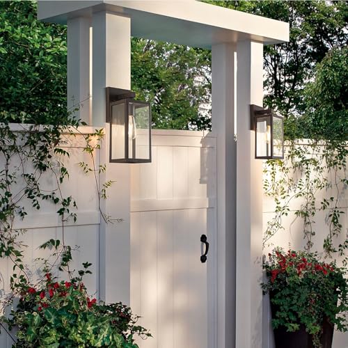 Image of MAXvolador Outdoor Wall Light Fixture, Exterior Waterproof Wall Lantern