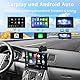 plimpton 9 Zoll Auto Display mit Wireless Carplay und Android Auto, IPS Touch Smart Screen, Digital Media Receiver mit Mirror Link, Live Navigation, BT, AUX, L2