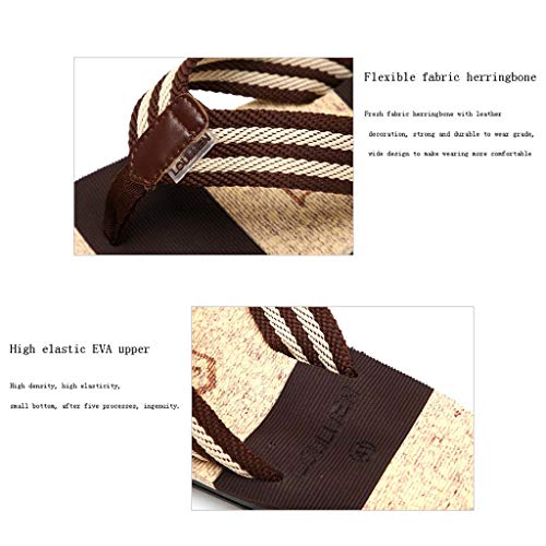 Pantoufles tongs pour couples et chaussures de plage hommes