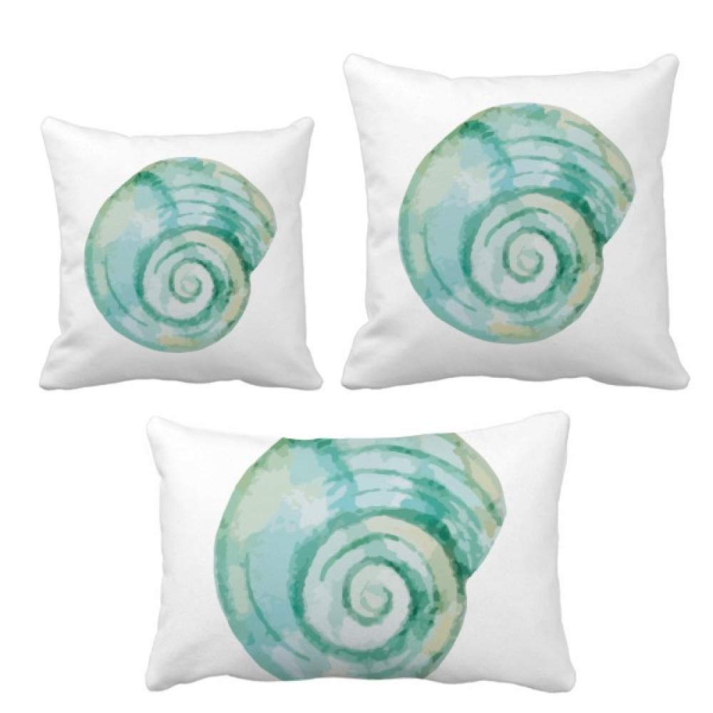 Coussin bleu vie marine pour canapé : une touche océanique dans votre salon