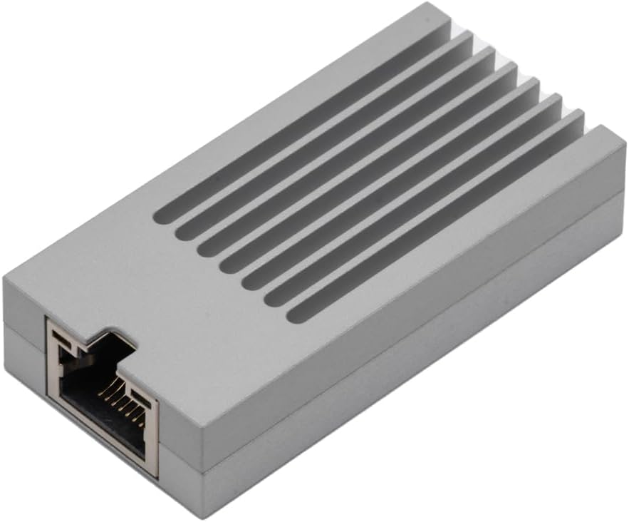 10G USB Network Adapter USB 3.2 Gen2 x2 10GbE RJ45 Realtek RTL8159 | True 10GbE USB 3.2 Gen 2x2 Universal Compatibility Industrial Design Altminum CNC