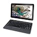 2019 RCA Viking Pro 10.1" Touchscreen 2-in-1 Tablet Laptop, Quad-Core Processor, 1GB RAM, 32GB SSD, WiFi, HDMI, Detachable Keyboard, Android 5.0 OS, Black