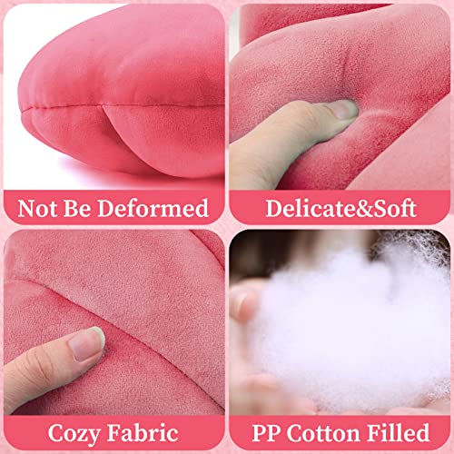 Yi-Gog Sea Princess Seashell Decorative Pillow,1 Velvet Throw Pillowcases Sea Ocean Theme Seashell Conch Decorative Pillowslip Home Office Decor Seash thumb #4