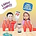 Gamie Stacking Cups Game for Kids - Set Includes 24 Cups, 18 Fun Challenging Cards, and Water Timer - Family Games for Kids and Adults, Indoor Recess Game for Classroom, Gifts for Boys and Girls